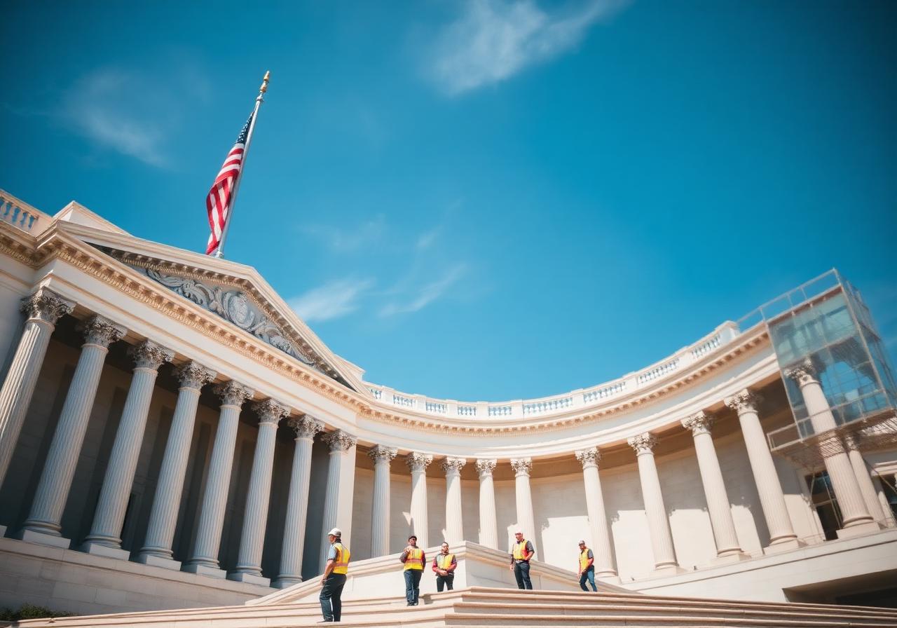 Prime Mover facility maintenance crew at a federal government building